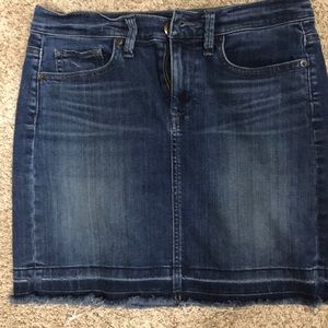 Ann Taylor Loft denim skirt. Size 0